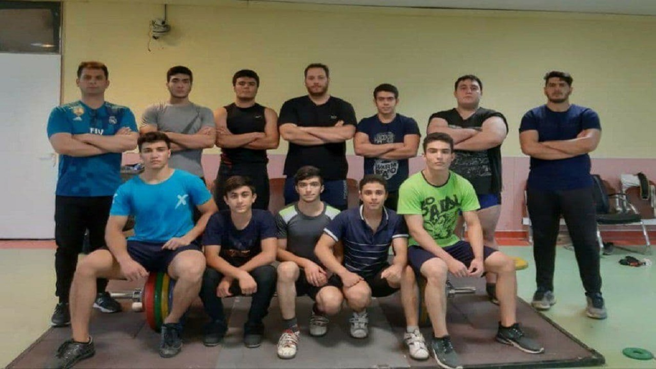 وزنه بردار بابلی در اردوی تیم ملی وزنه برداری