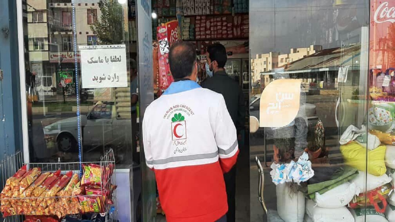 بازدید اعضای ستاد پیشگیری از شیوع کرونای شهرستان نیر از اماکن عمومی + تصاویر