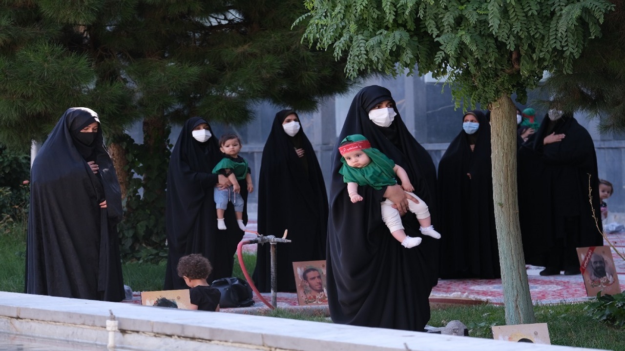 برگزاری محفل شیرخوارگان حسینی در حرم مطهر رضوی