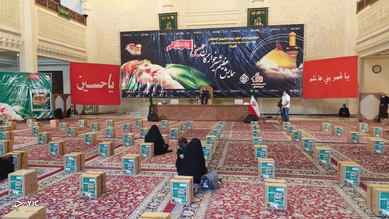 همایش شیرخوارگان حسینی در حرم شاهچراغ (ع)