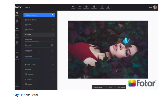 نرم افزار Fotor