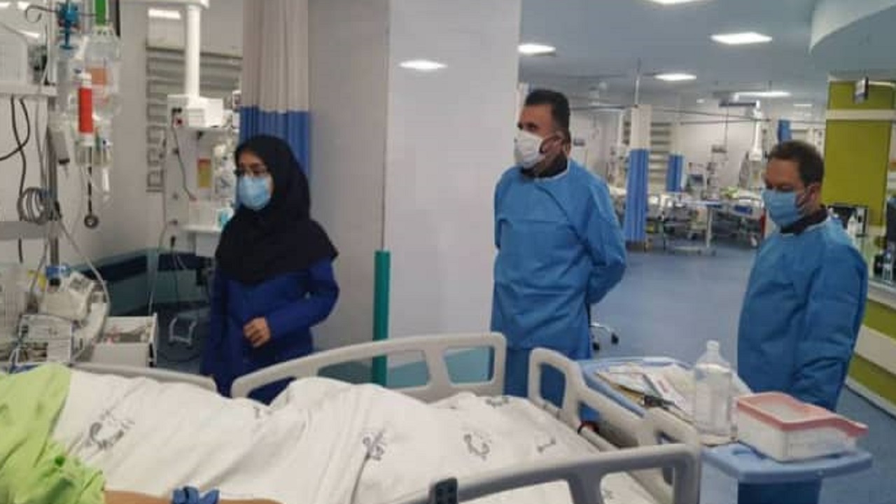 بیماران جدید کرونایی قم در انتظار خالی شدن تخت ها
