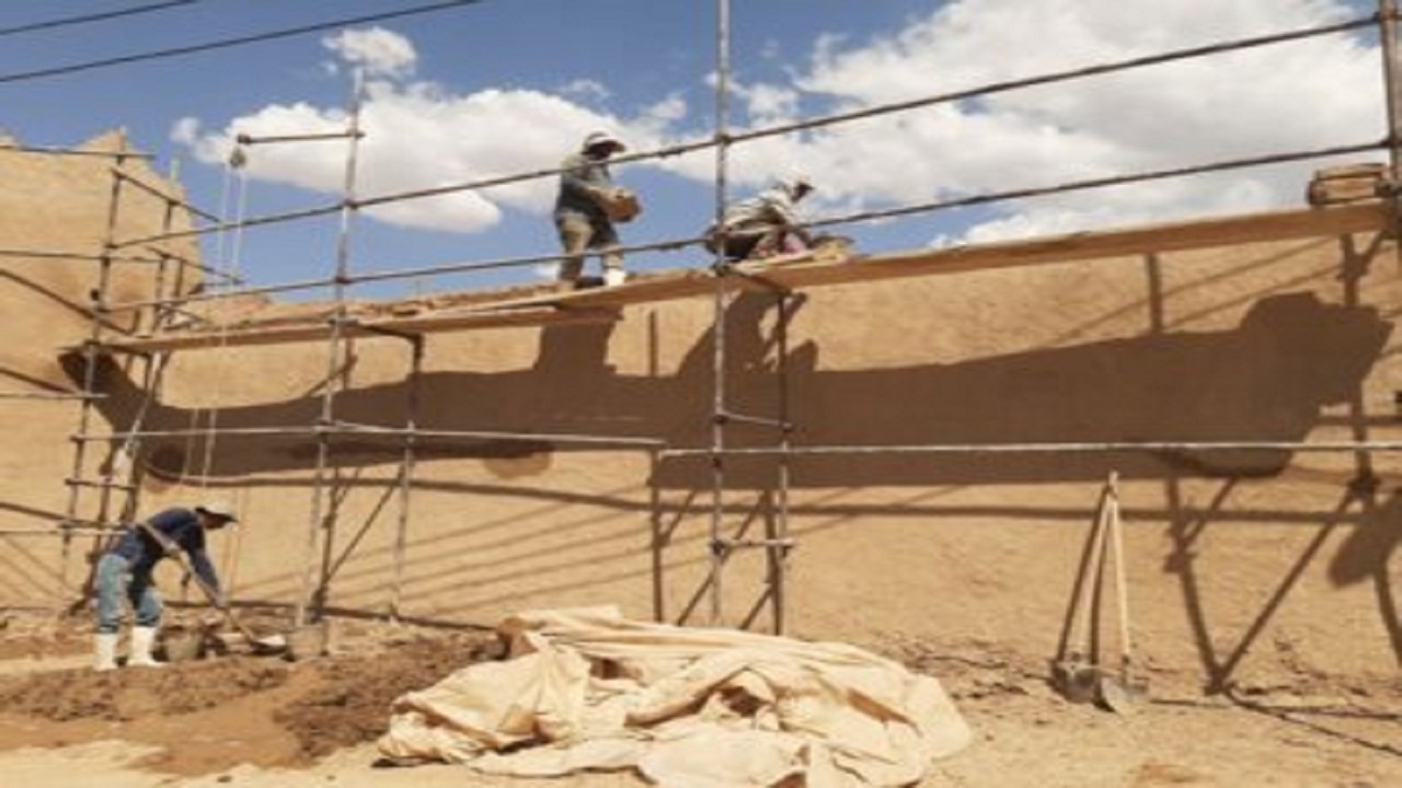 مرمت و بازسازی تکیه برنجی شاهرود