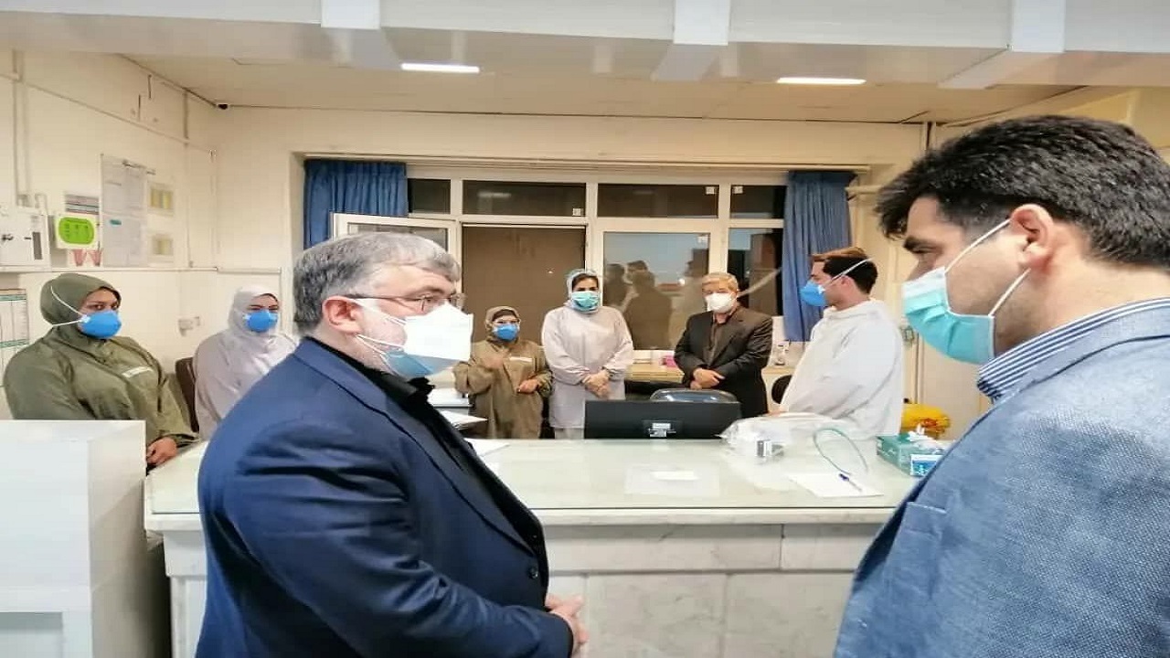سرکشی شبانه استاندار خراسان رضوی از بیمارستان شریعتی مشهد