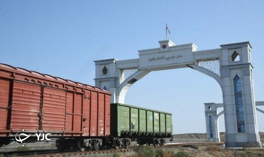 افتتاح ریل عریض در مرز اینچه برون