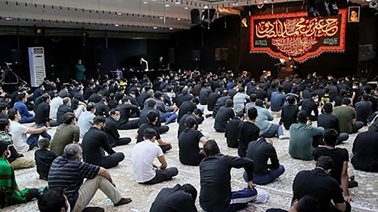 پخش زنده مراسم عزادارای مهاجرین افغانستانی مقیم ایران