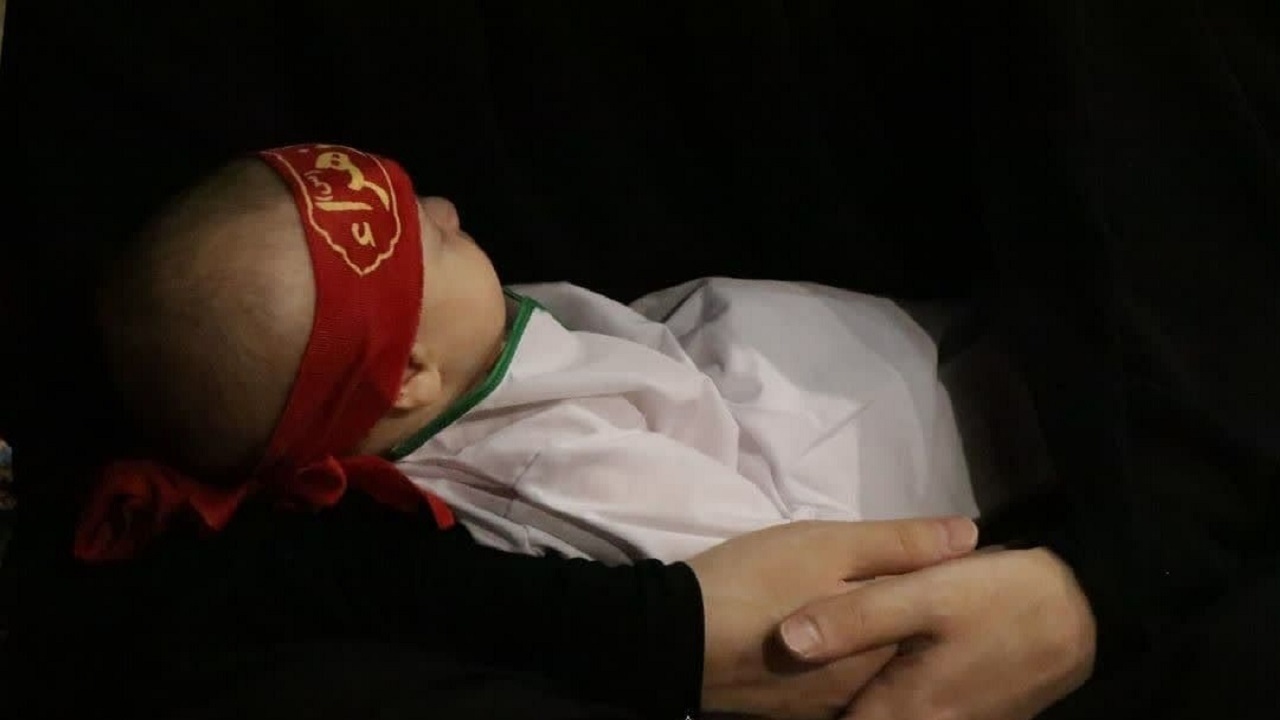 برگزاری مراسم شیرخوارگان حسینی در همدان + تصاویر