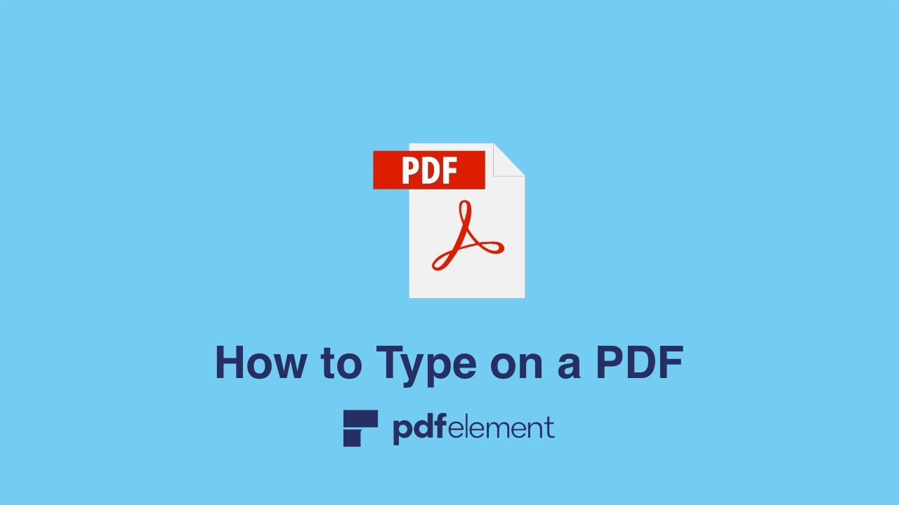 روش‌های مختلف تایپ روی یک فایل PDF