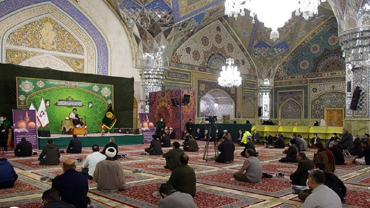 لغو مراسم‌ها در اماکن سرپوشیده حرم مطهر رضوی