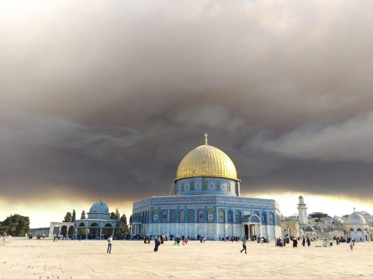 آتش&zwnj;سوزی مهیب در قدس اشغالی 05