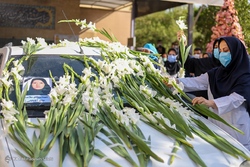 تشییع شهید مدافع سلامت «مهدی صادقی»