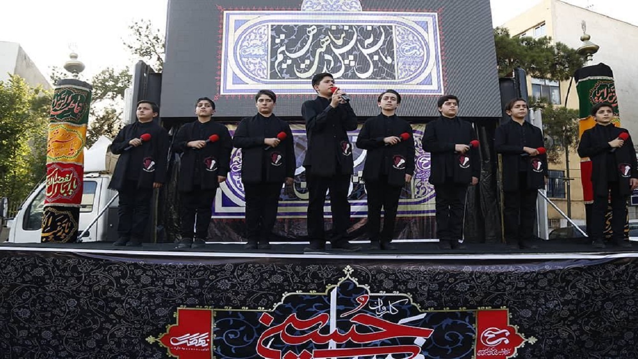 میزبانی خیابان‌های تهران از کاروان «نسل حسینی»