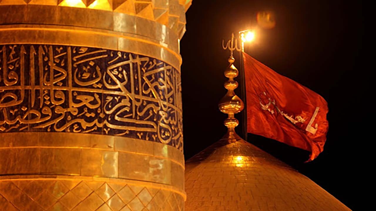 پرچم حسین (ع)تا ابد برافراشته است