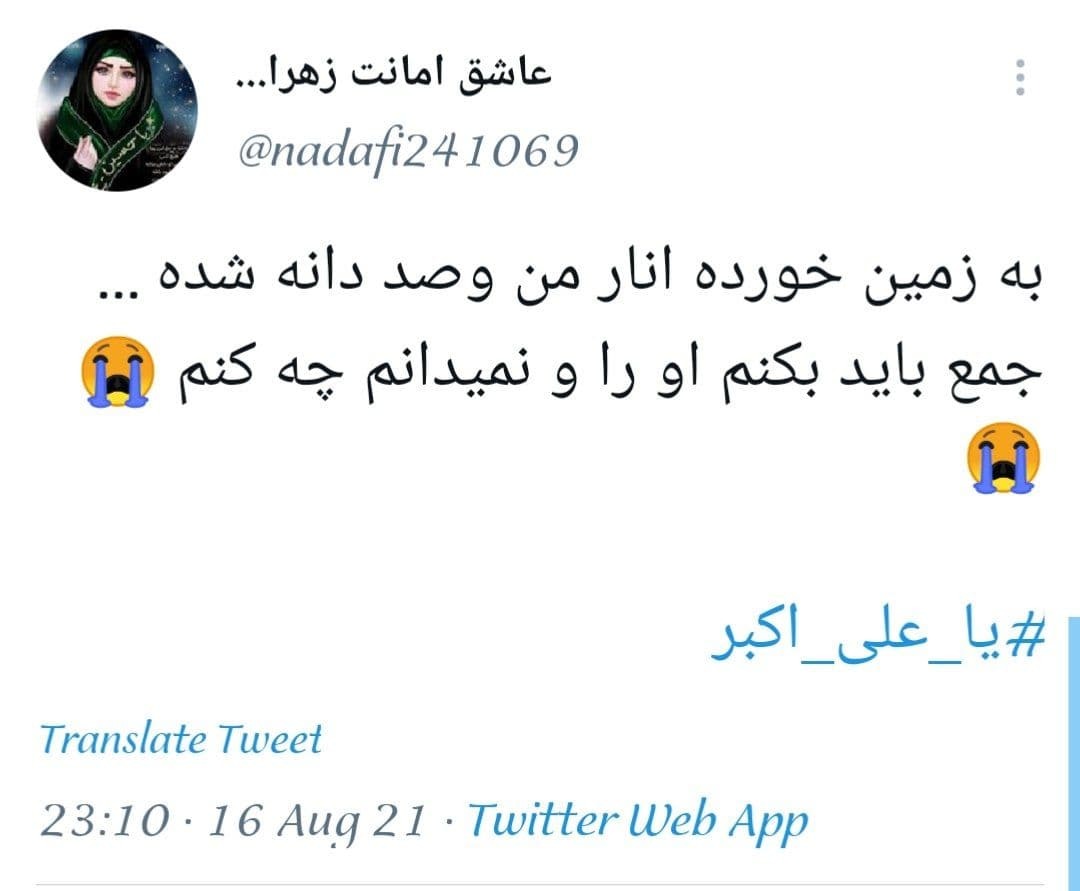 /شب هشتم محرم شب حضرت علی اکبر (ع)