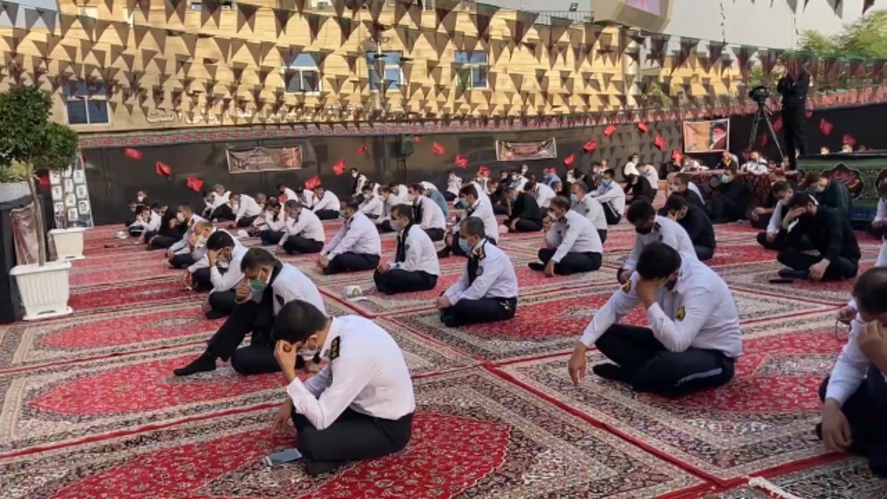 فیلمی از  مراسم عزاداری امام حسین (ع) در تهران