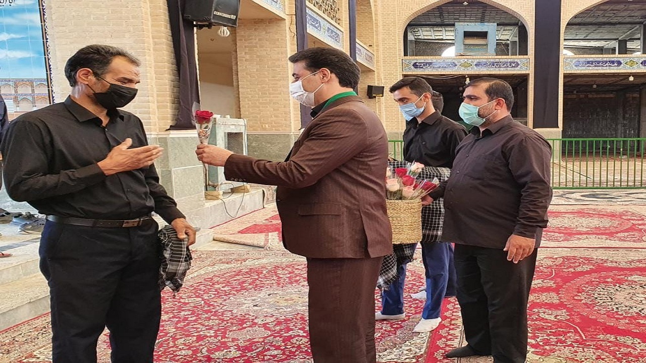 مراسم تجلیل از آزادگان در بافق