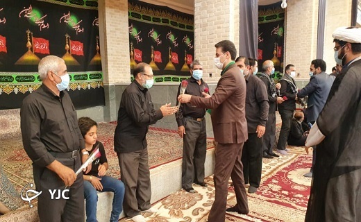 مراسم تجلیل از آزادگان در بافق