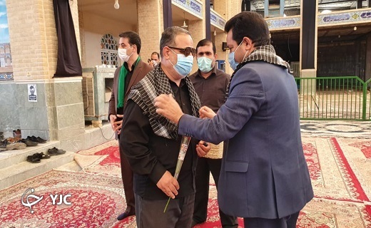 مراسم تجلیل از آزادگان در بافق