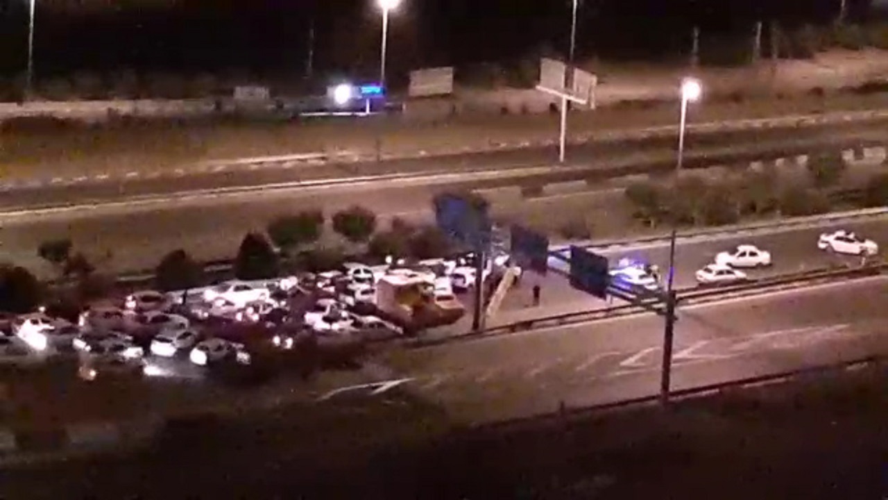 موج سواری کرونا در بزرگراه تهران به شمال + فیلم