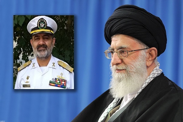 انتصاب امیر ایرانی به فرماندهی نیروی دریایی ارتش با حکم فرمانده کل قوا