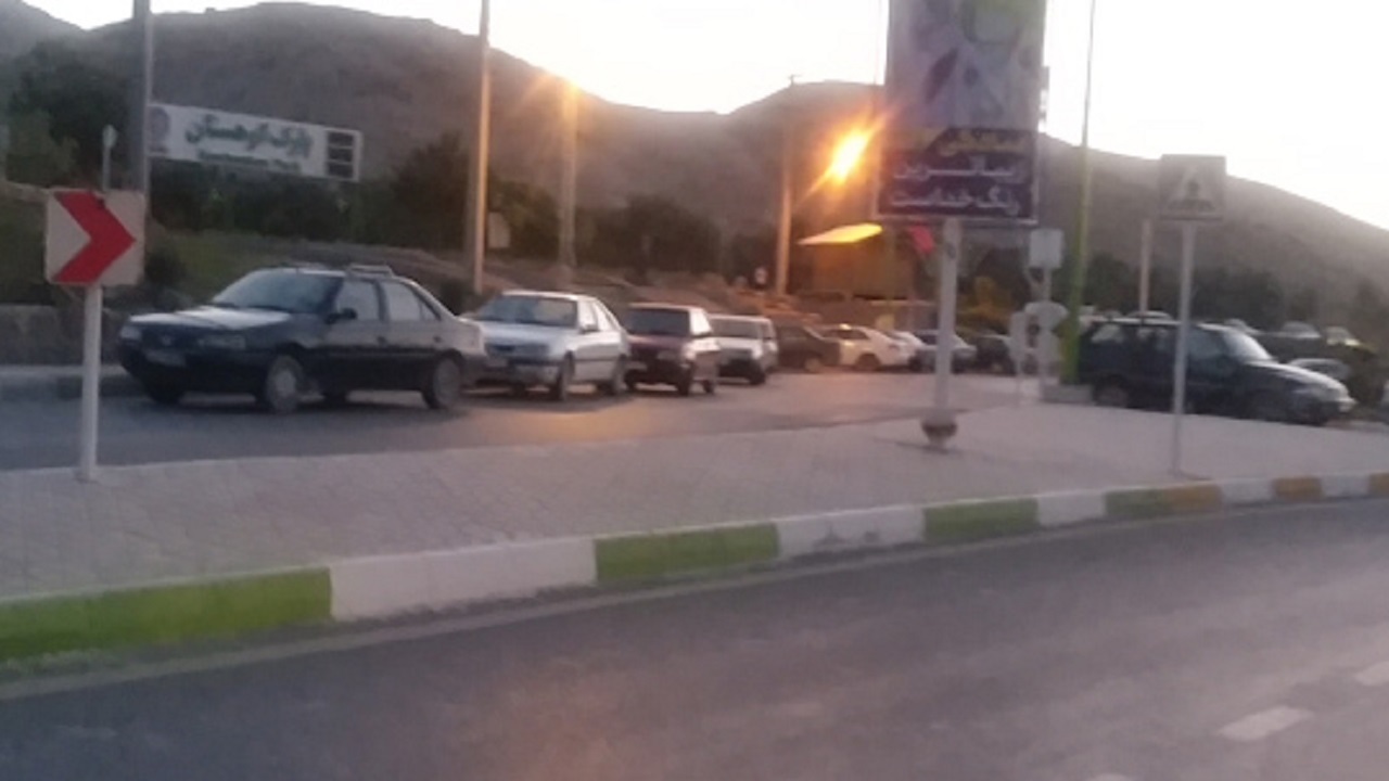 ورزش شهروندان در پارک کوهستان نجف‌آباد در روز‌های قرمز کرونایی + فیلم