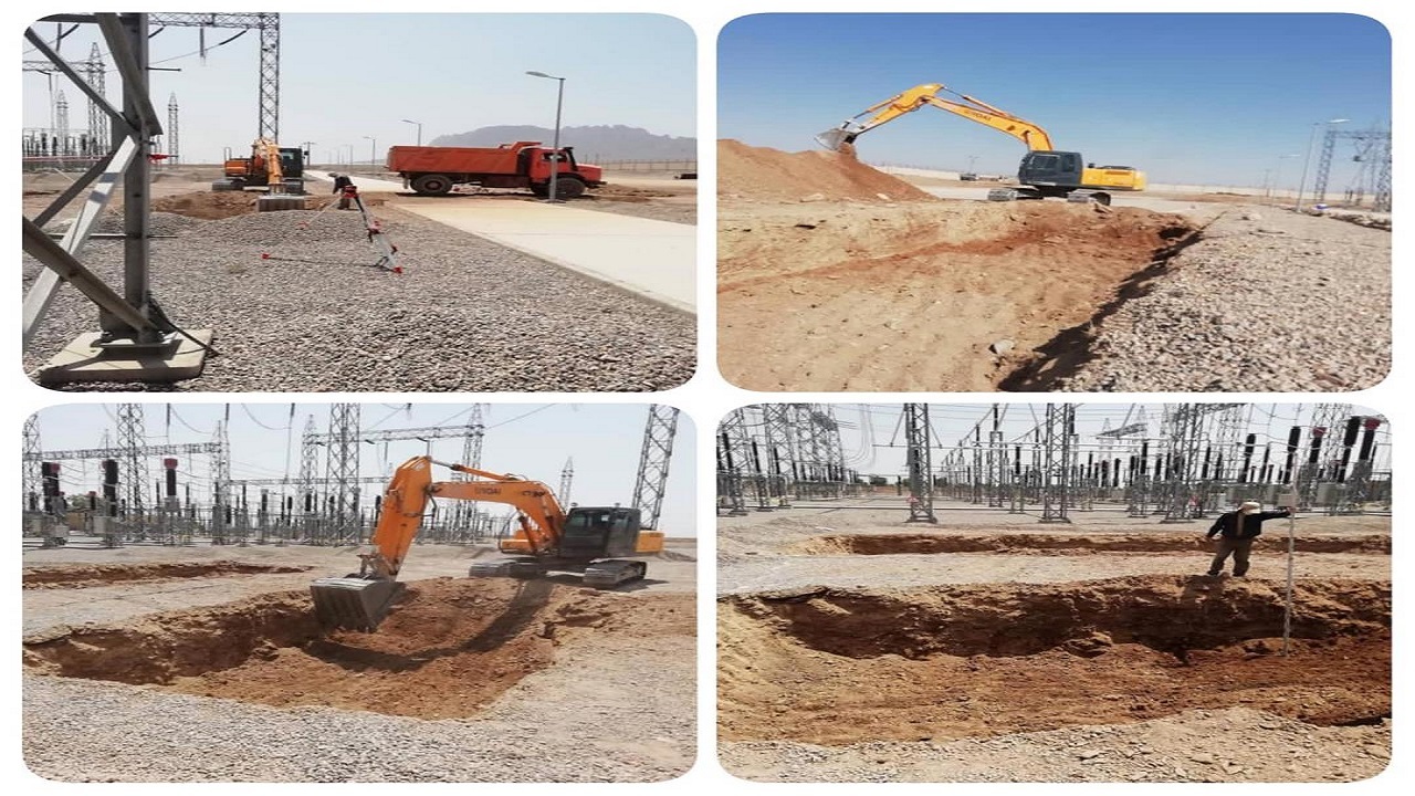 آغاز عملیات اجرایی توسعه پست ۲۳۰ کیلوولت خاش