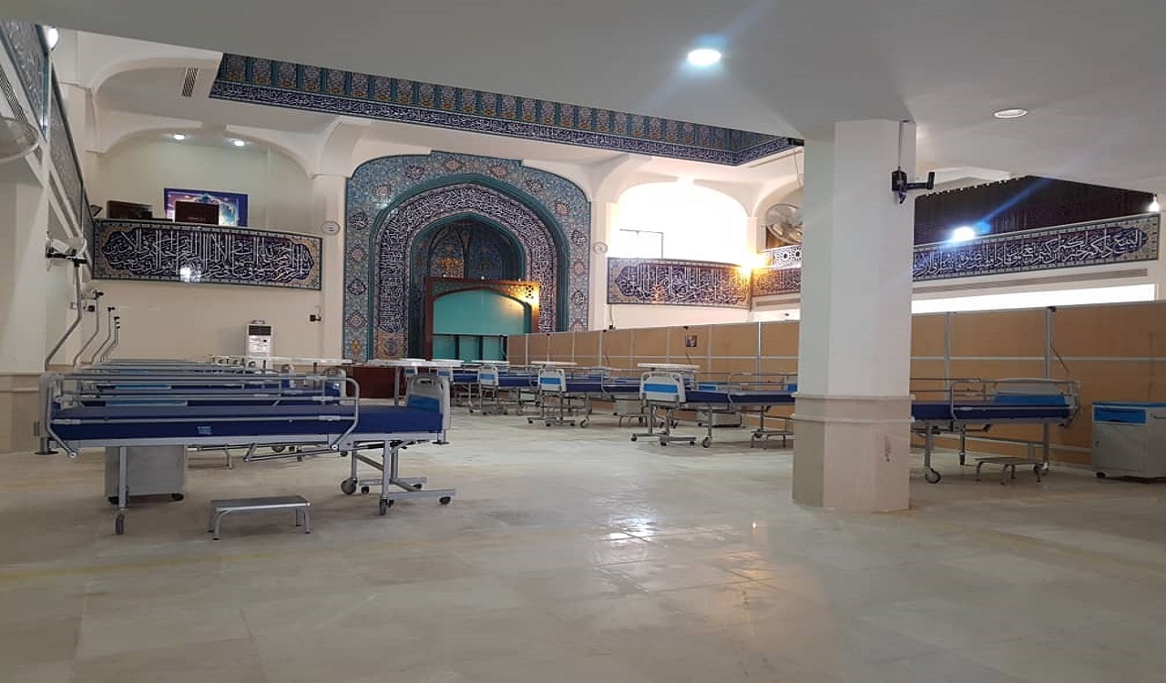 مسجد جامع خرمشهر بیمارستان کرونایی شد