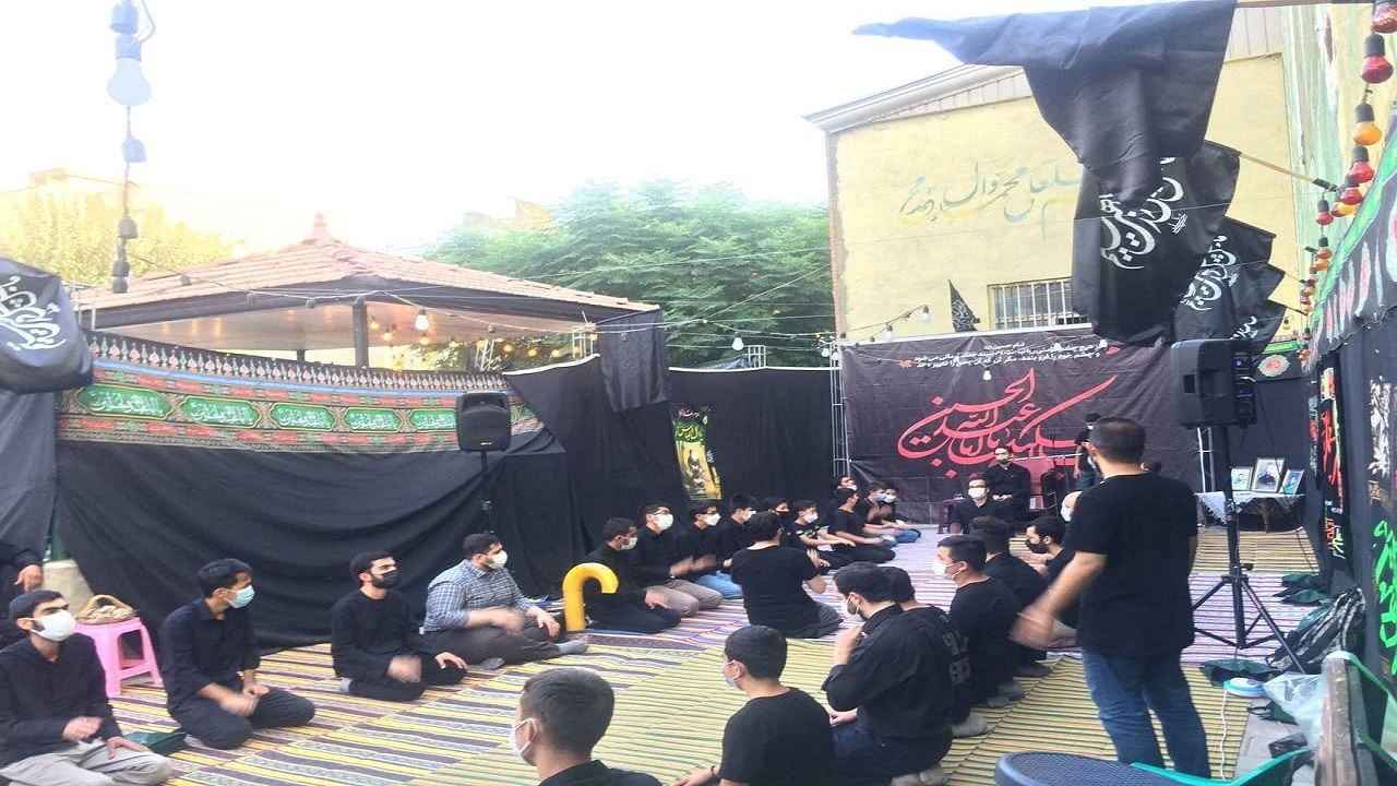 پارکی که تبدیل به هیئت شد + فیلم
