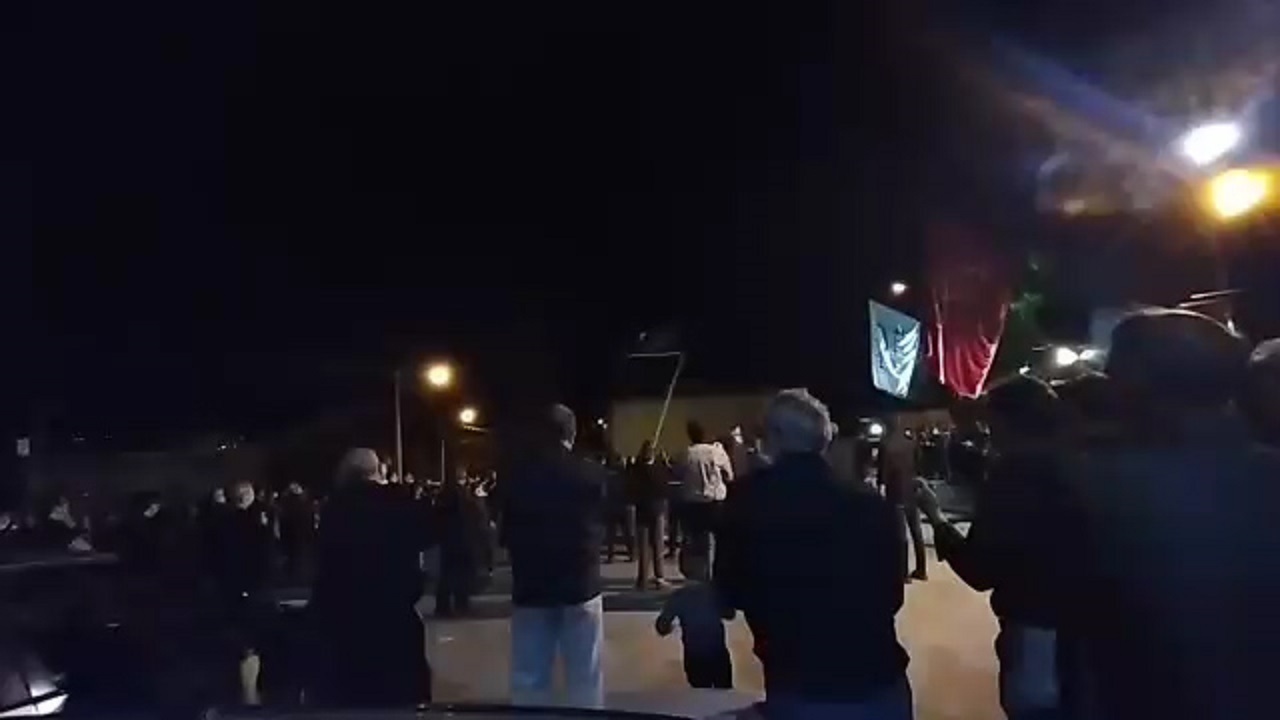 فیلمی از برگزاری مراسم شب تاسوعا در بستان آباد