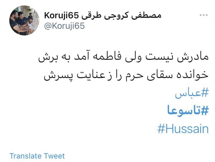 دلنوشته های کاربران به یاد حضرت عباس (ع)