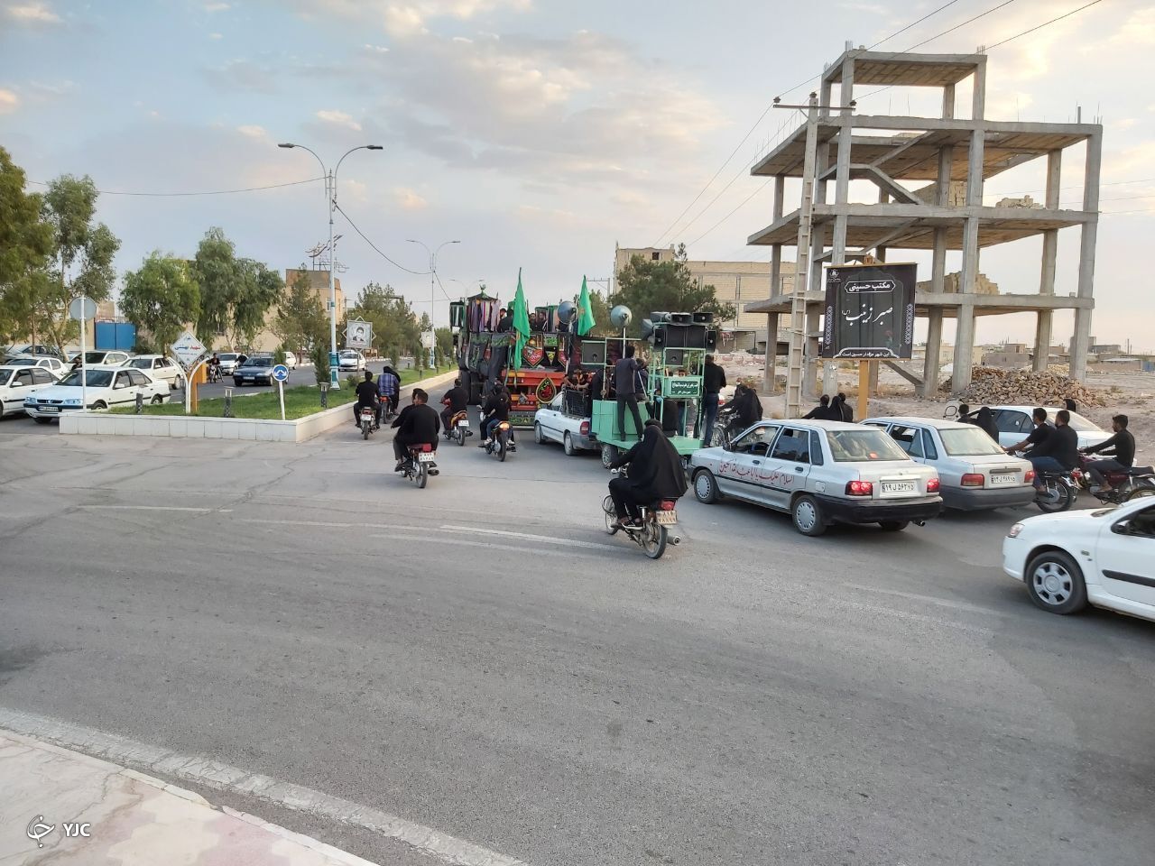 مراسم عزاداری تاسوعای حسینی در انار
