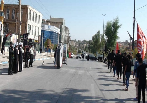 مراسم تاسوعای حسینی (ع) در کرمانشاه برگزار شد