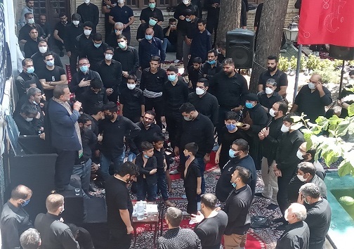 مراسم تاسوعای حسینی (ع) در کرمانشاه برگزار شد