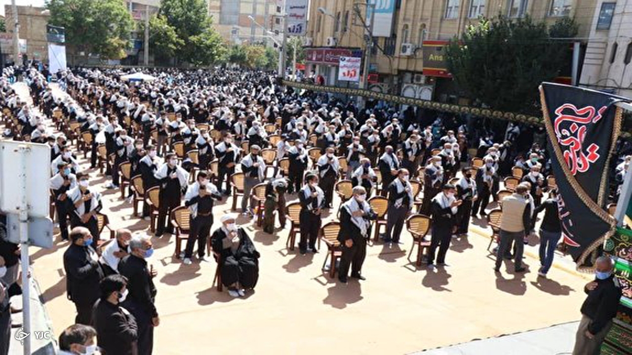 مهاباد در سوگ سقای کربلا+ تصاویر