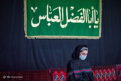 مراسم خطبه خوانی شب عاشورا - حرم رضوی