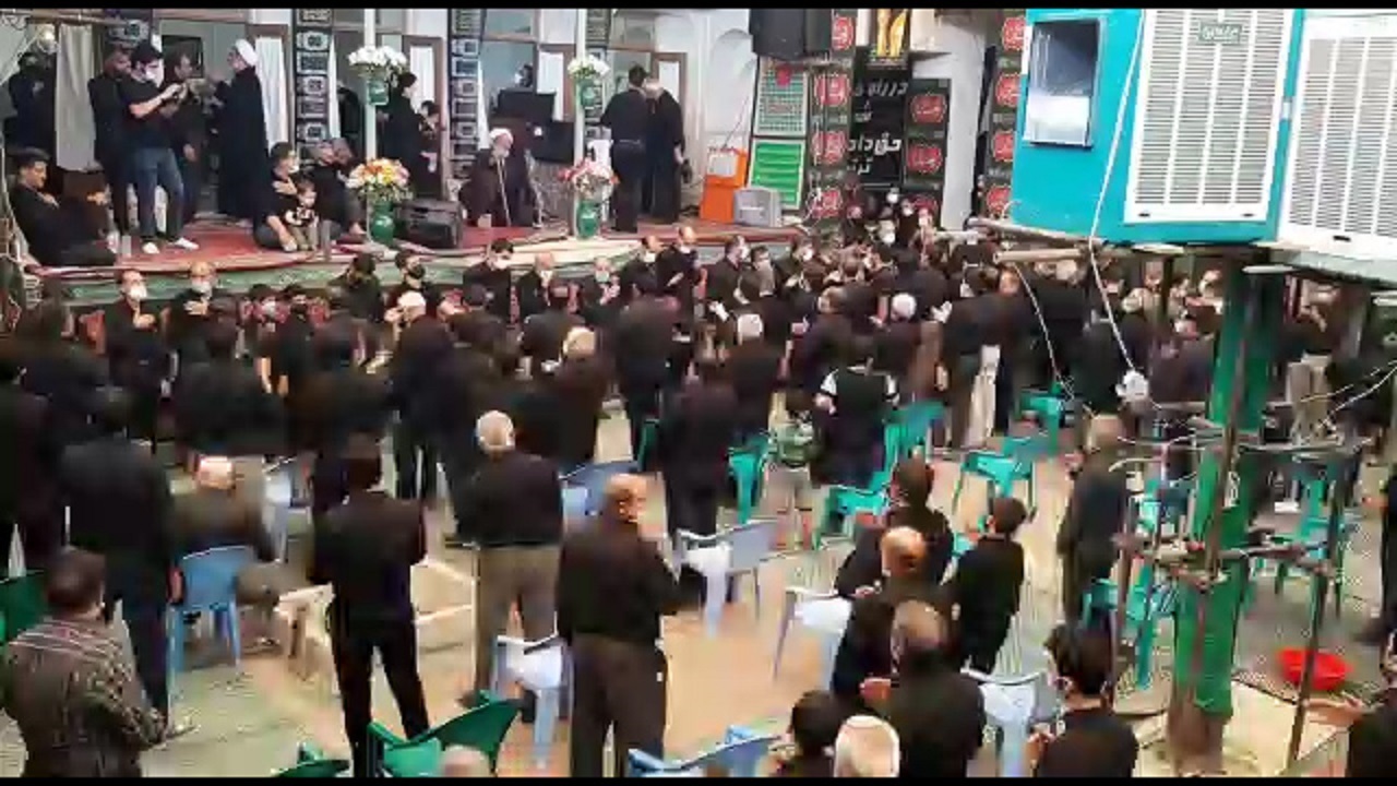 شهرضا به سوگ امام حسین(ع) نشست + فیلم