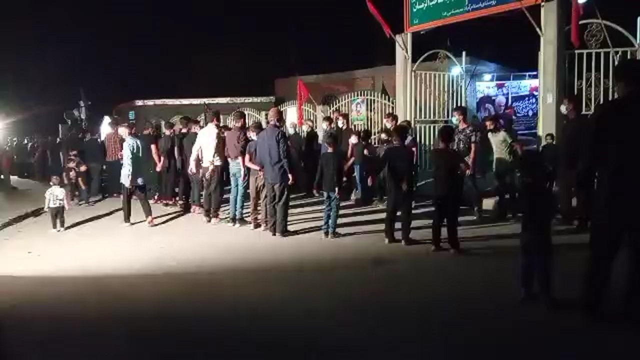 فیلمی از برگزاری عزاداری متفاوت در روستای اسلام آباد گرگان