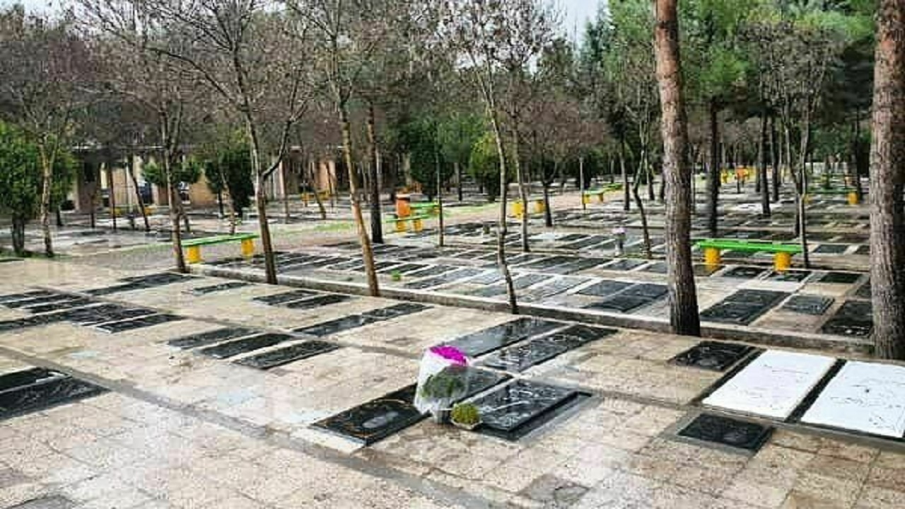 پرکارترین روز کاری آرامستان قزوین از زمان بروز کرونا