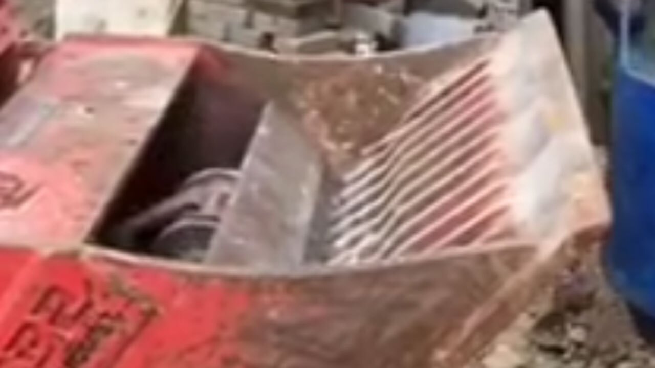 فرایند جالب خرد شدن سنگ، با استفاده از دستگاه سنگ شکن + فیلم