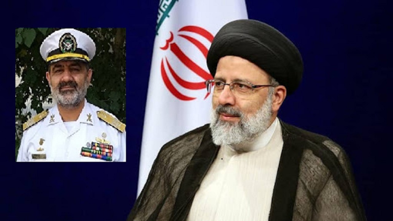 رئیس جمهور: انتخاب فرمانده جدید «نداجا» بر سطح امنیت آب‌های ایران خواهد افزود