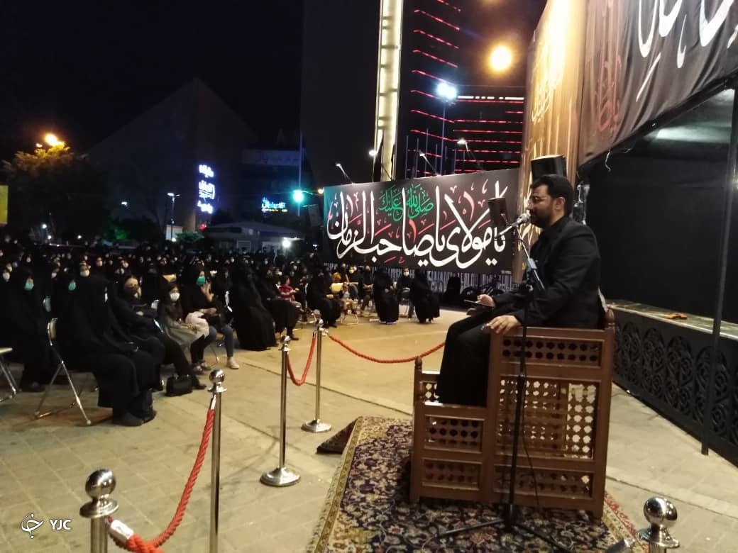 مراسم عزاداری شب عاشورا در مشهد+ تصاویر