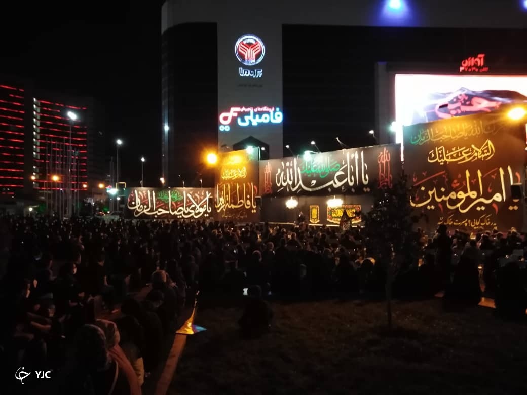 مراسم عزاداری شب عاشورا در مشهد+ تصاویر