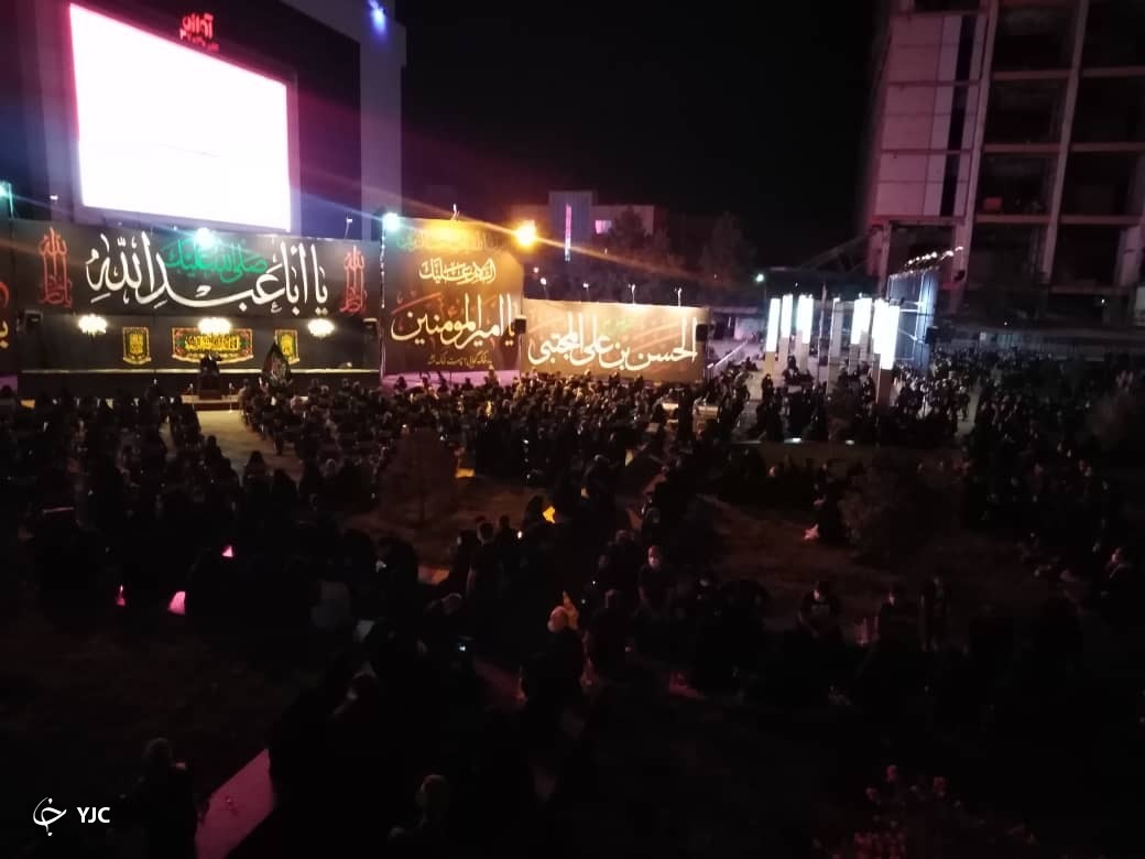 مراسم عزاداری شب عاشورا در مشهد+ تصاویر