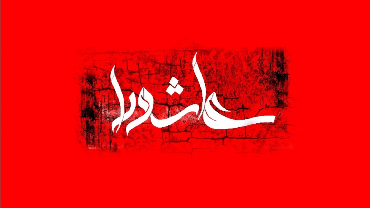 مادرِ آب کجایی پسرت آب نخورد / پدرِ خاک کجایی پسرت خاک نشد...