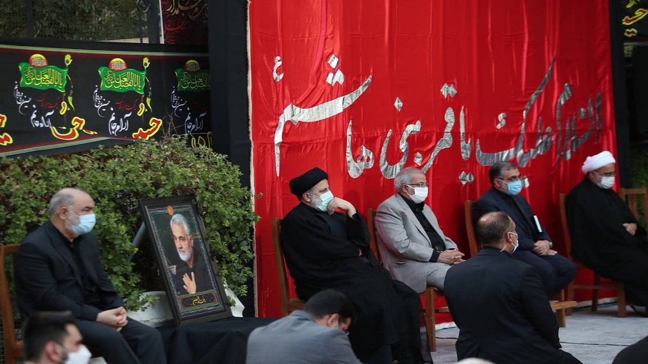 مراسم عزاداری روز تاسوعا در نهاد ریاست جمهوری برگزار شد