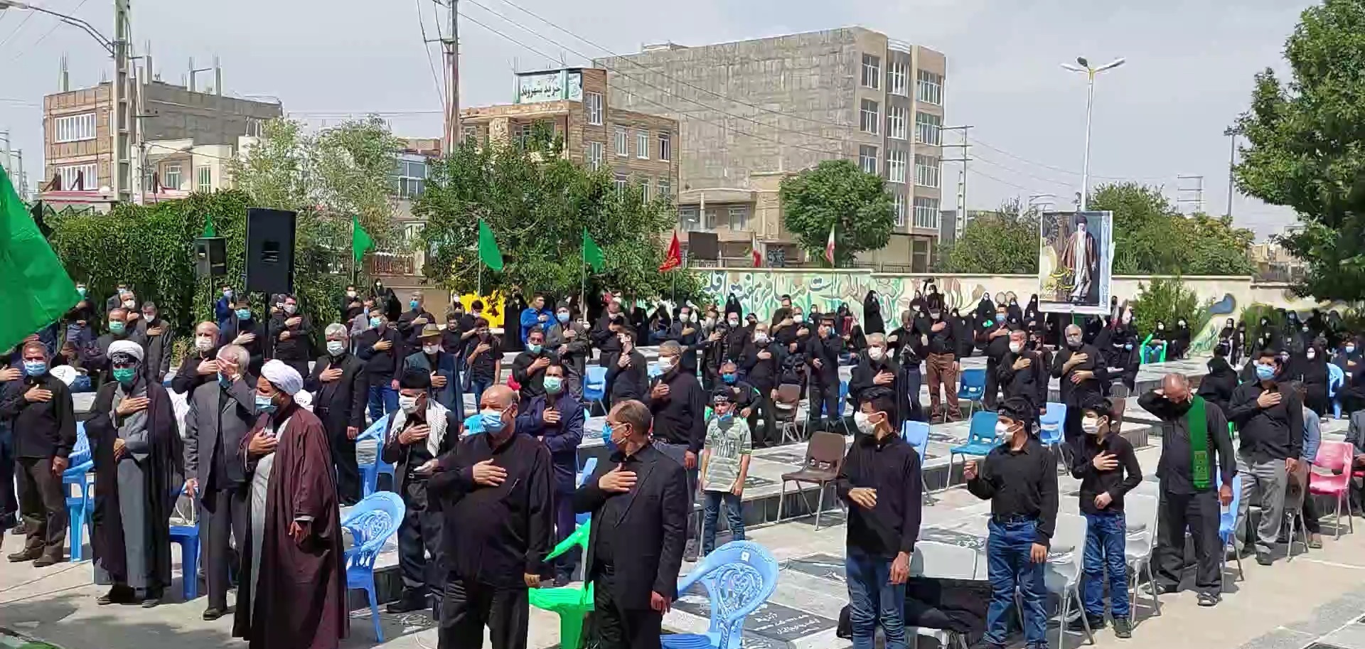 مردم آذربایجان شرقی عزادار تاسوعا