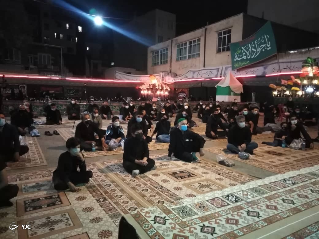 مراسم عزاداری شب عاشورا در مشهد+ تصاویر