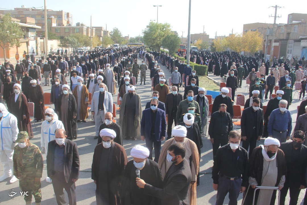 مراسم تشییع پیکر آیت اله موسوی نژاد برگزار شد