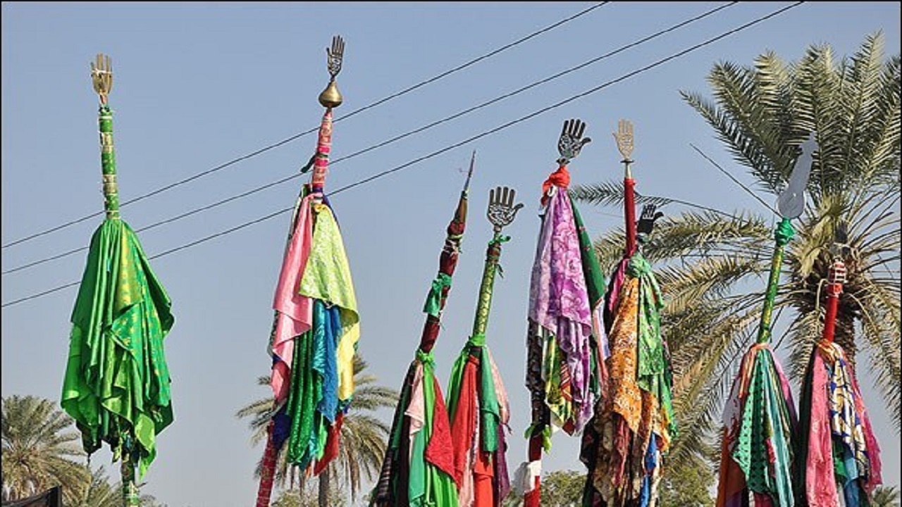 علم گردانی سنتی عاشورایی، در آذربایجان غربی