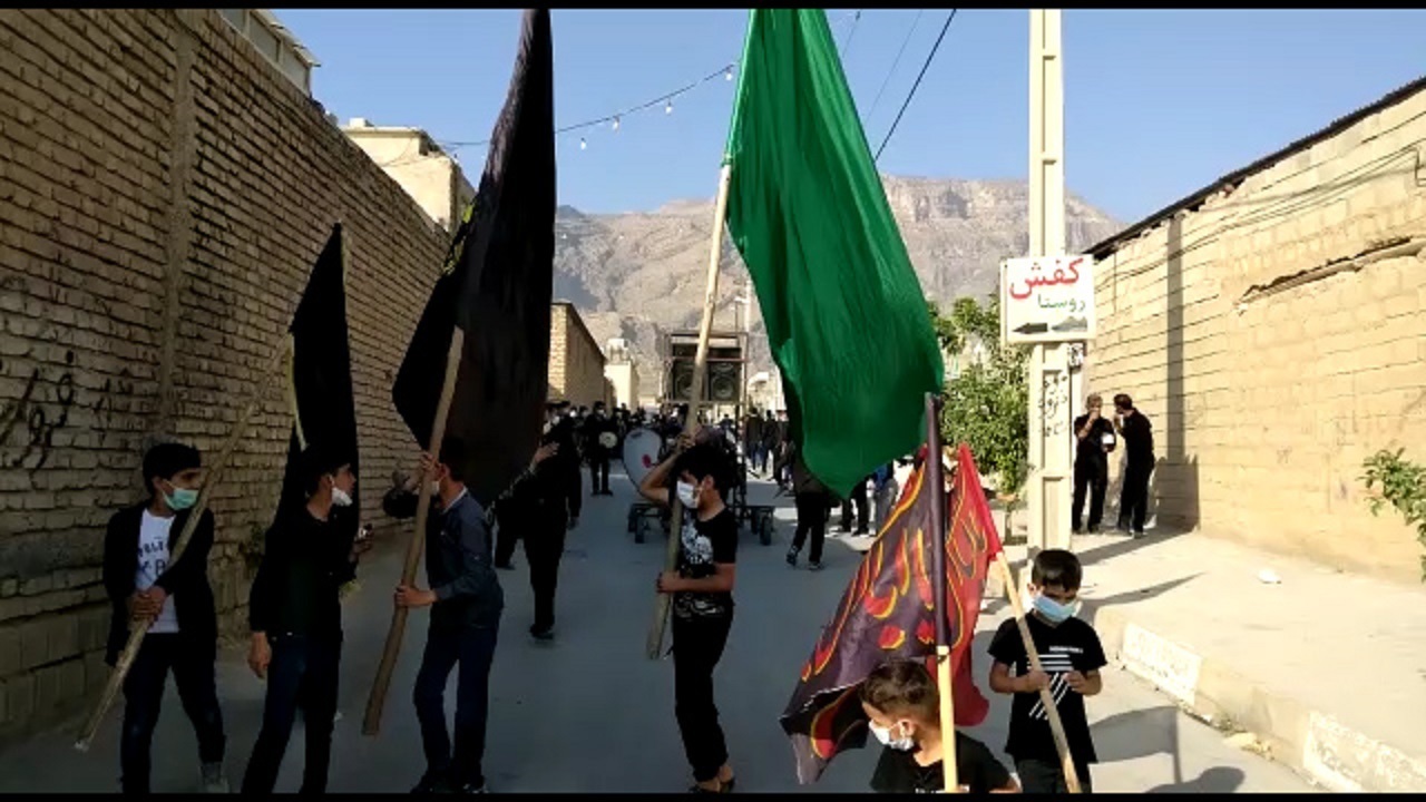 شیراز در روز عاشورای حسینی غرق در ماتم و اندوه شد + فیلم